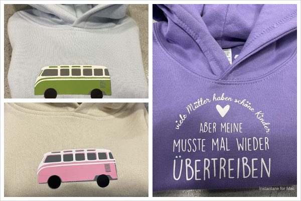 Kids Hoodie- ganz individuell- von 1-2J bis 12/13J
