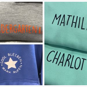 Kids Hoodie- ganz individuell- von 1-2J bis 12-13J