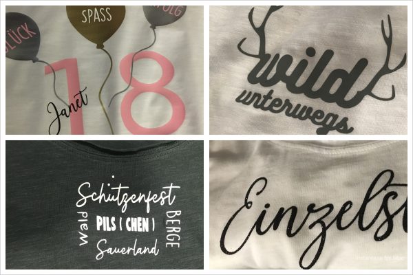 Shirts ganz individuell XS-5XL